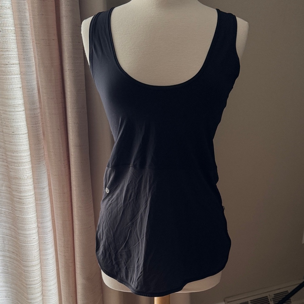 Lululemon Athletica Black Tank Top